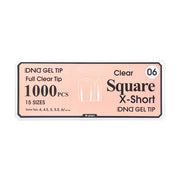 DND Clear Gel Tips - Pro Box (1000pcs) - Angelina Nail Supply NYC