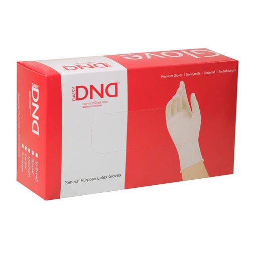 DND General Purpose Latex Gloves - Angelina Nail Supply NYC
