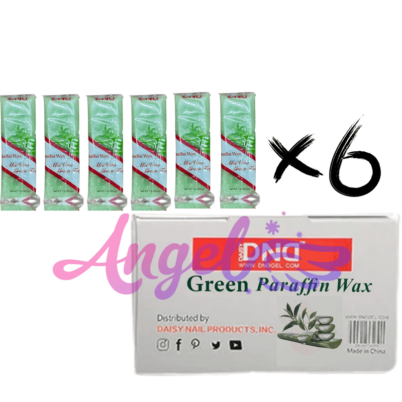 DND Paraffin Wax Aloe & Green Tea (box/36lbs) - Angelina Nail Supply NYC