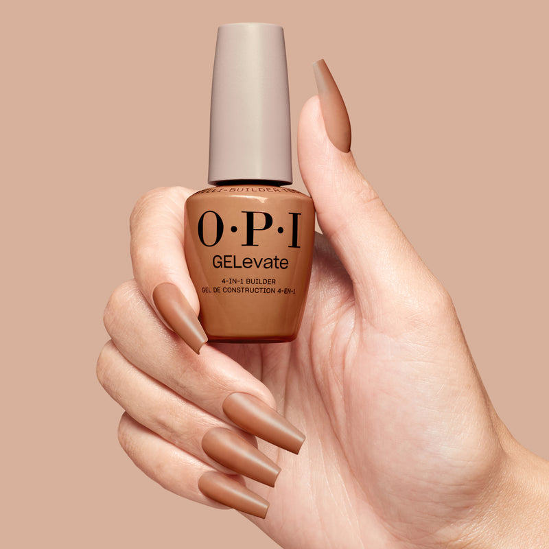 OPI 4-in-1 Builder Gel BIB003 Warm Nude / Fill My Espresso