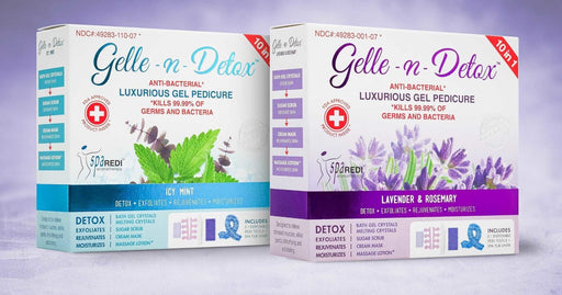 Gelle-n-Detox 10-in-1 pedicure kit - Angelina Nail Supply NYC