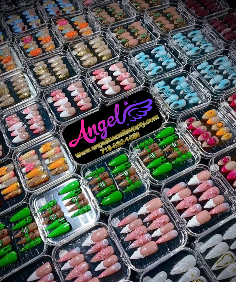 Angelina Handmade Custom Press-On | #210-#239