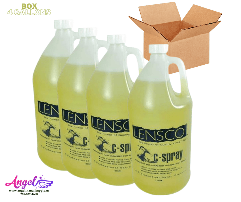 Lensco C Spray (box / 4 gallons ) - Angelina Nail Supply NYC