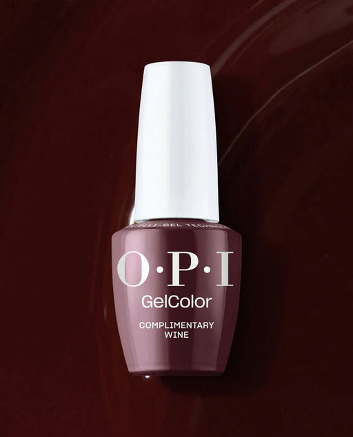 OPI Gel Color GCT MI12 Complimentary Wine - Angelina Nail Supply NYC