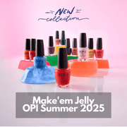 OPI Gel Color - Make'em Jelly Collection 12 Colors & 1 Base Gel 1 Top Gel | Summer 2025 - Angelina Nail Supply NYC