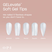 OPI Soft Gel Pre-Shaped Tip Extensions / Stiletto - Angelina Nail Supply NYC