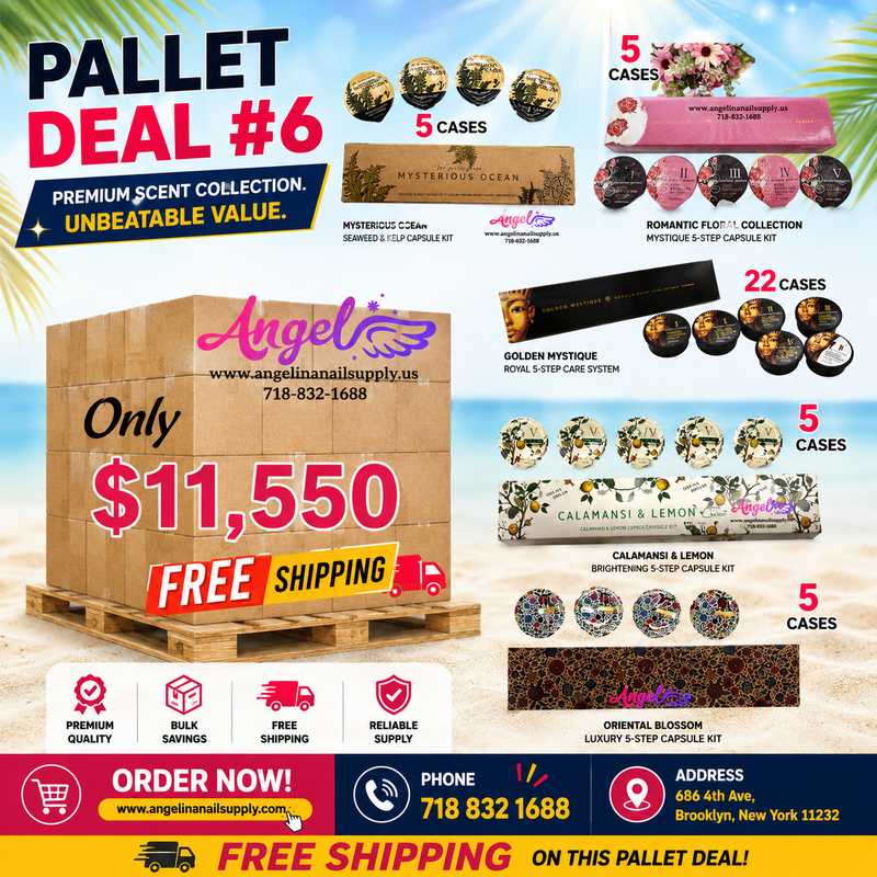 Pallet Deal #6 Angel Mix Products:  Dream 5-Step Luxury Spa