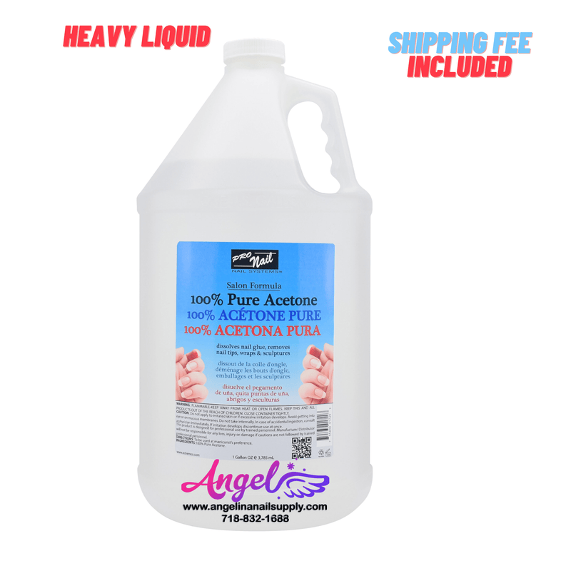 Pronail 100% Pure Acetone (Gallon) - Angelina Nail Supply NYC