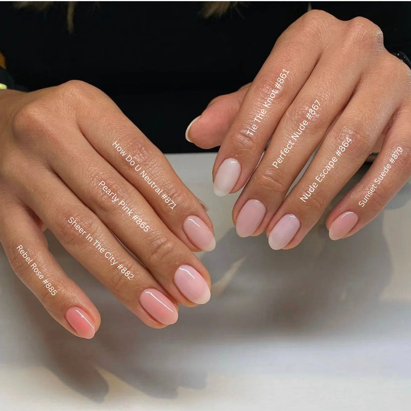 Bộ sưu tập DND13 #13 Sheer (Bộ đầy đủ 36 màu #856 - #892)