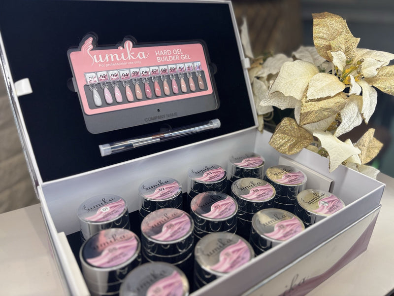 Sumika Builder Gel in Jar HEMA & TPO Free | Set 01 - Angelina Nail Supply NYC