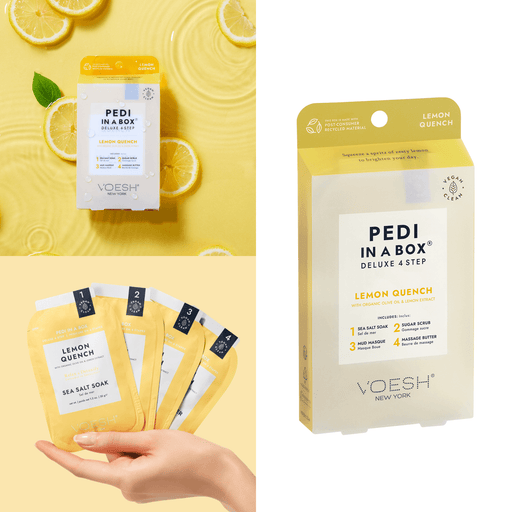 VOESH Lemon Quench (Case of 50 packs + get extra 10 packs FREE same flavor) - Angelina Nail Supply NYC