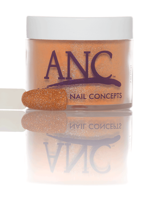 ANC Dip Powder 071 PURE ORANGE GLITTER - Angelina Nail Supply NYC