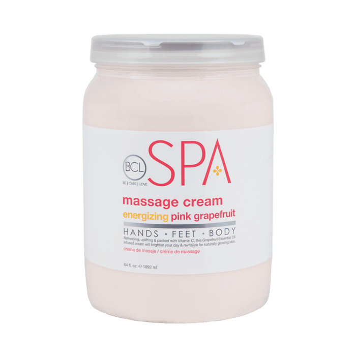 BCL SPA 4-Step System - Massage Cream 64 oz - Angelina Nail Supply NYC