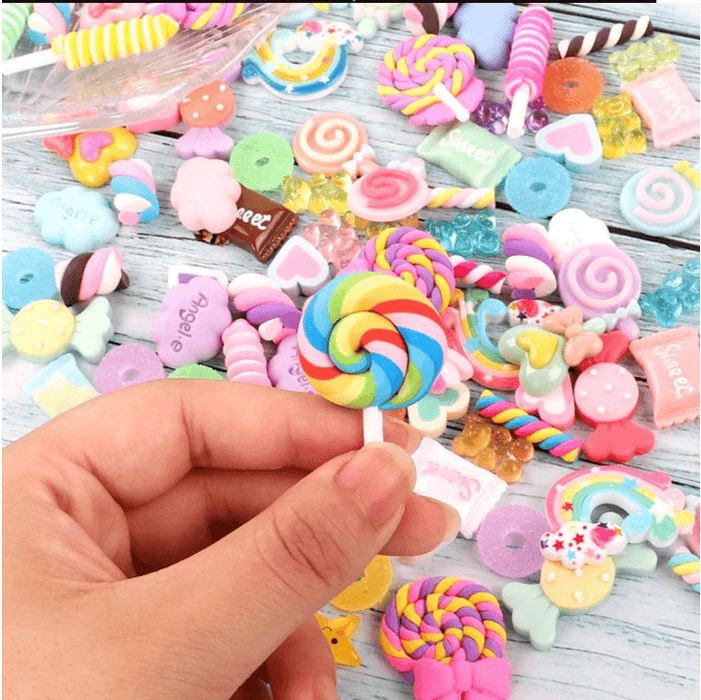 Candy, Lollipop & Gummy 3D Nail Design - Angelina Nail Supply NYC