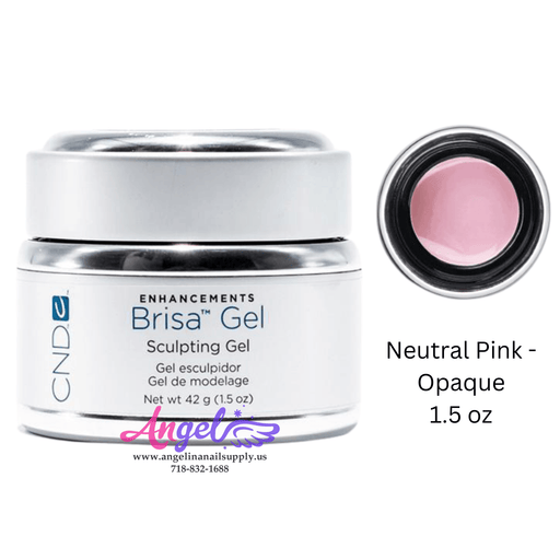 CND Brisa Gel Neutral Pink Opaque - Angelina Nail Supply NYC