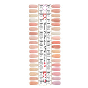 DC13 Sheer Collection 13 (Full Set 36 Colors 2436 - 2471) - Angelina Nail Supply NYC