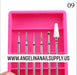 Diamond Nail Drill Bit Set (box) - Angelina Nail Supply NYC
