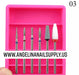 Diamond Nail Drill Bit Set (box) - Angelina Nail Supply NYC