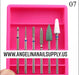 Diamond Nail Drill Bit Set (box) - Angelina Nail Supply NYC