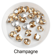 Diamond - Rhinestone | Single - Square | 8mm - 10mm - Angelina Nail Supply NYC