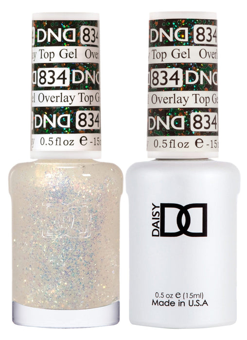DND 834 Overlay Top Gel Duo - Angelina Nail Supply NYC