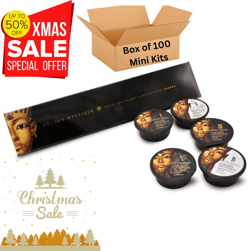 Dream Golden Mystique Gold Mini Pack Capsule Kit(box/100pcs) | PICK UP 6 ITEMS TO ACTIVATE BUY 5 GET 1 FREE - Angelina Nail Supply NYC