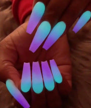 GLOW TO DARK POWDER | FULL SET 48 COLOR - Angelina Nail Supply NYC