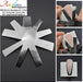 H - Cut Easy French | V - Shape cutters - Angelina Nail Supply NYC