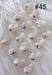 Handmade Nail 3D Flower (#041 - #050) - Angelina Nail Supply NYC