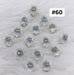 Handmade Nail 3D Flower (#051 - #060) - Angelina Nail Supply NYC