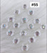 Handmade Nail 3D Flower (#051 - #060) - Angelina Nail Supply NYC