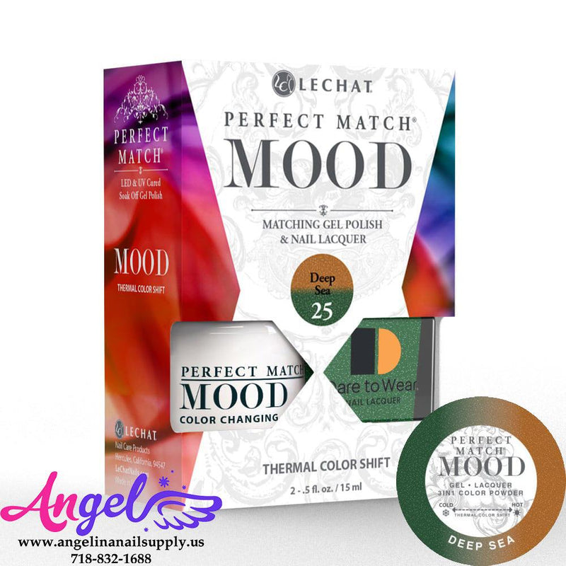 Lechat Mood Gel Duo 25 Deep Sea - Angelina Nail Supply NYC