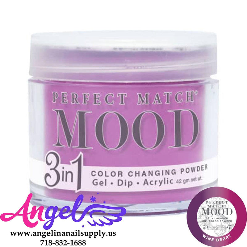 Lechat Mood Powder 49 Wine Berry - Angelina Nail Supply NYC