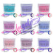 Lechat Mood Powder Full Set 72 Colors - Angelina Nail Supply NYC