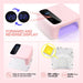 M&R 602 Pro UV/LED Nail Lamp 72W Rechargeable - Angelina Nail Supply NYC