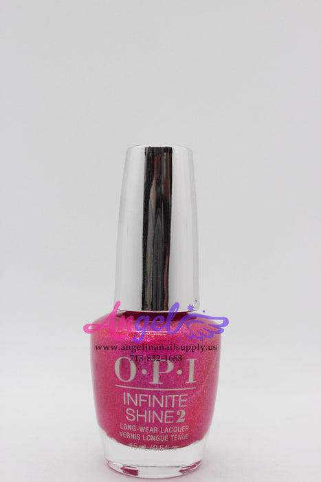 OPI Infinite Shine ISL N84 STRAWBERRY WAVES FOREVER - Angelina Nail Supply NYC