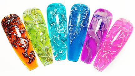 Perception Translucent Gel Complete Set - 01->12 | Perfect Match - Angelina Nail Supply NYC