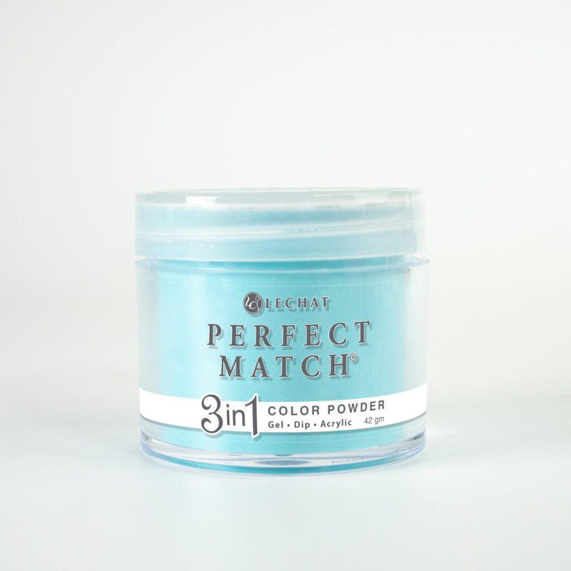 Perfect Match Dip Powder PMDP 265 SPLASH OF TEAL - Angelina Nail Supply NYC