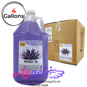 Spa Redi Massage Oil Lavender (Box/4gal) - Angelina Nail Supply NYC