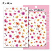 Sticker Leaf & Flower - Angelina Nail Supply NYC