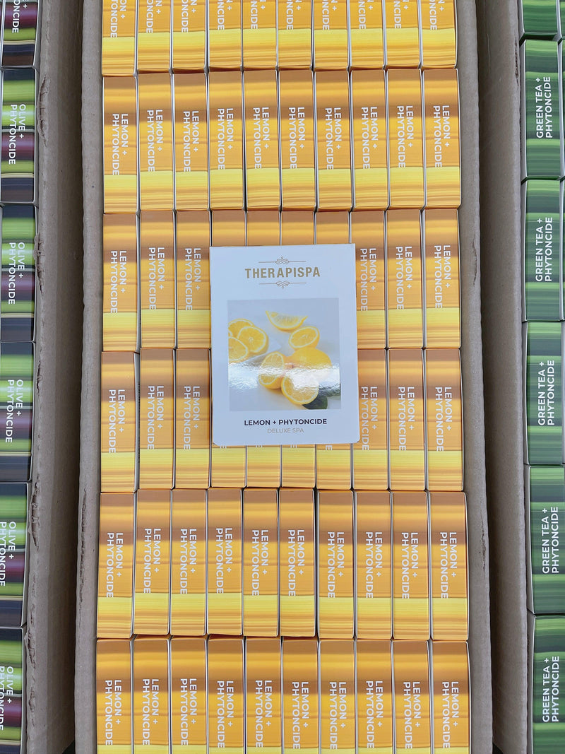 Therapispa Deluxe Spa | Box/60packs | Lemon - Angelina Nail Supply NYC