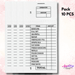 Ticket Book (TB01) Pack/10PCS - Angelina Nail Supply NYC