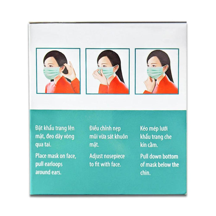 TSG Hero Pro Face Mask - Case/50boxes/2500pcs - Angelina Nail Supply NYC